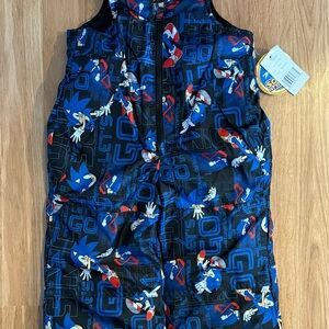 SEGA Sonic the Hedgehog Kids’ Snow Pants - Size 24 Months - NWT